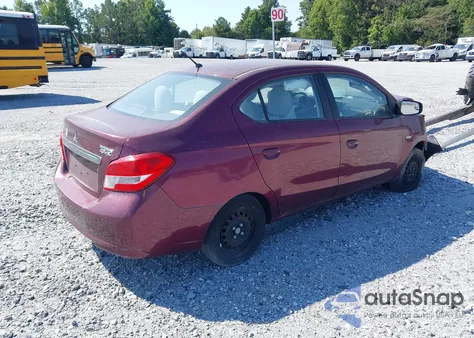 2017 Mitsubishi Mirage G4 Es z USA, uszkodzony, nr VIN ML32F3FJ6HHF08680